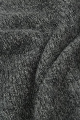 Asymmetrical Grey Wool Cardigan 5