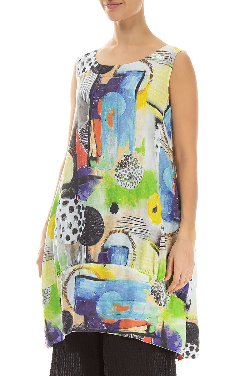 Balloon Artmaze Linen Tunic 3