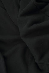 Balloon Black Cotton Dress 5