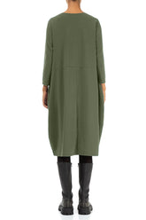 Balloon Forest Mist Cotton Dress 2