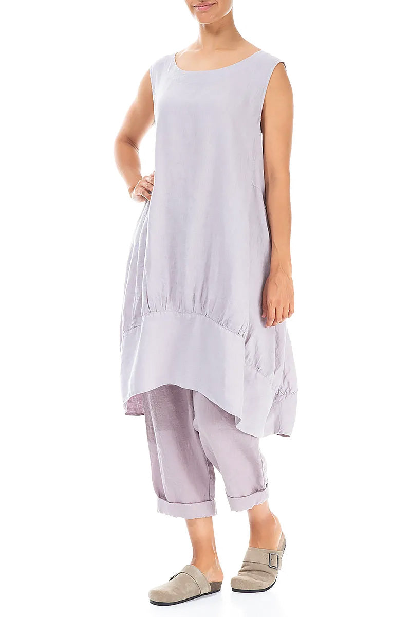 Balloon Greige Linen Tunic 4