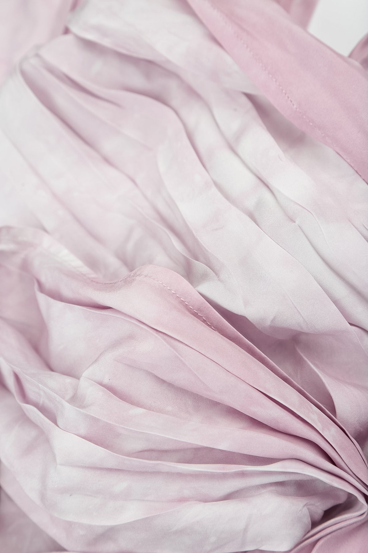 Balloon Liquid Pink Crumpled Silk Dress 5