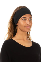 Black Cotton Headband 3