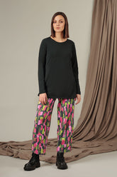 Black Soft Cotton Top 6