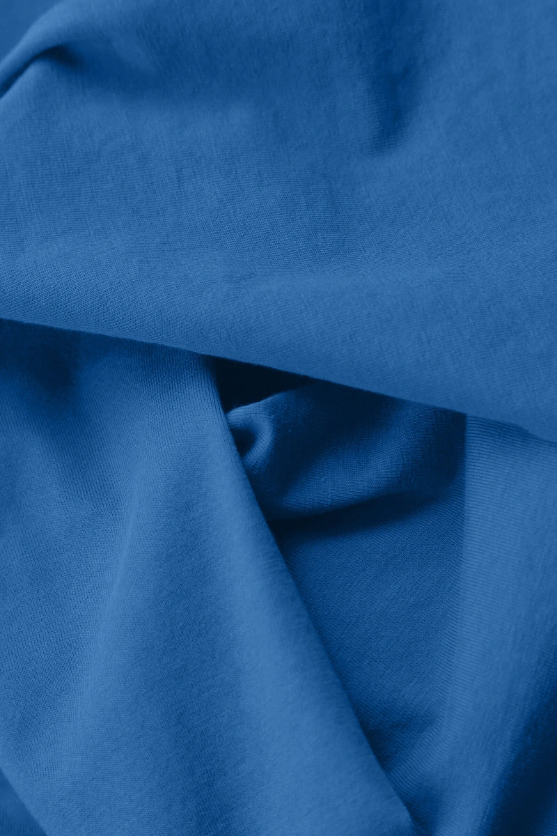 Cobalt Blue Cotton Leggings