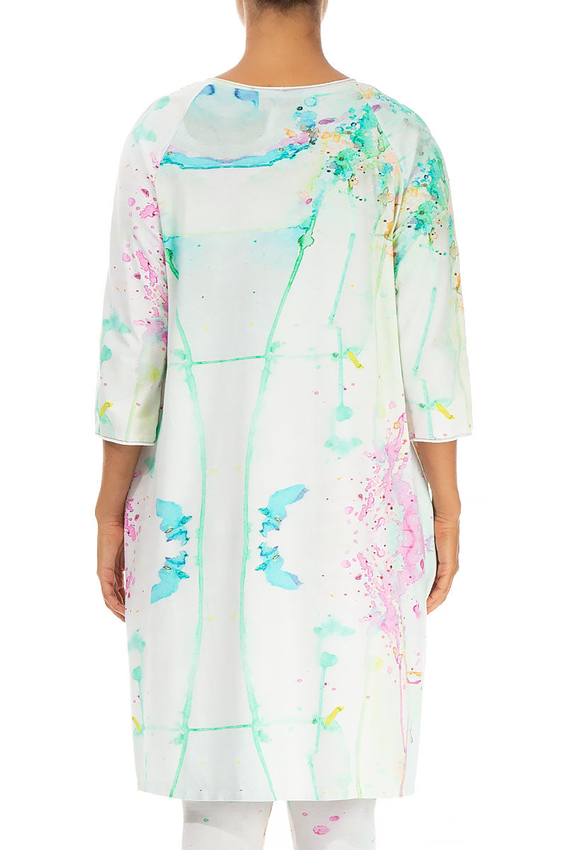 Artful Splash Cotton Tunic 2