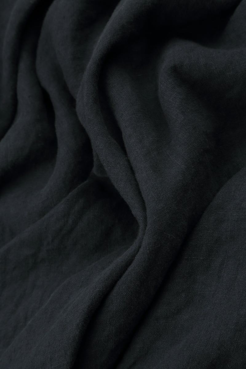 Contrast Detail Graphite Linen Jacket 5