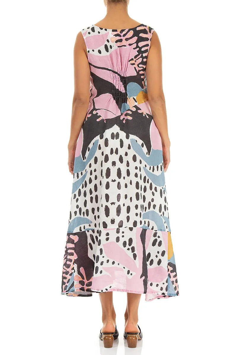 Robe en lin Fleur du désert