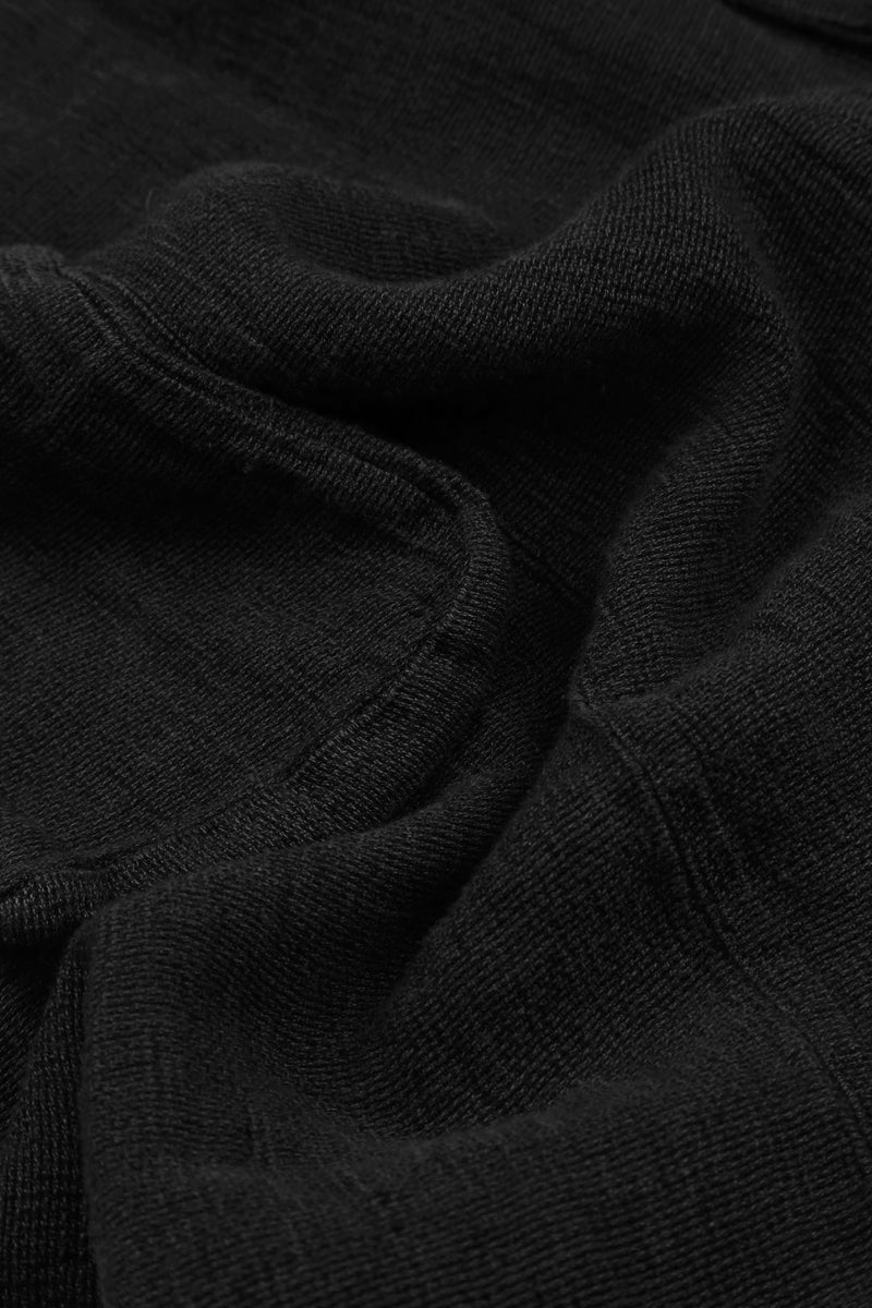 Black Mélange Linen Tunic 6