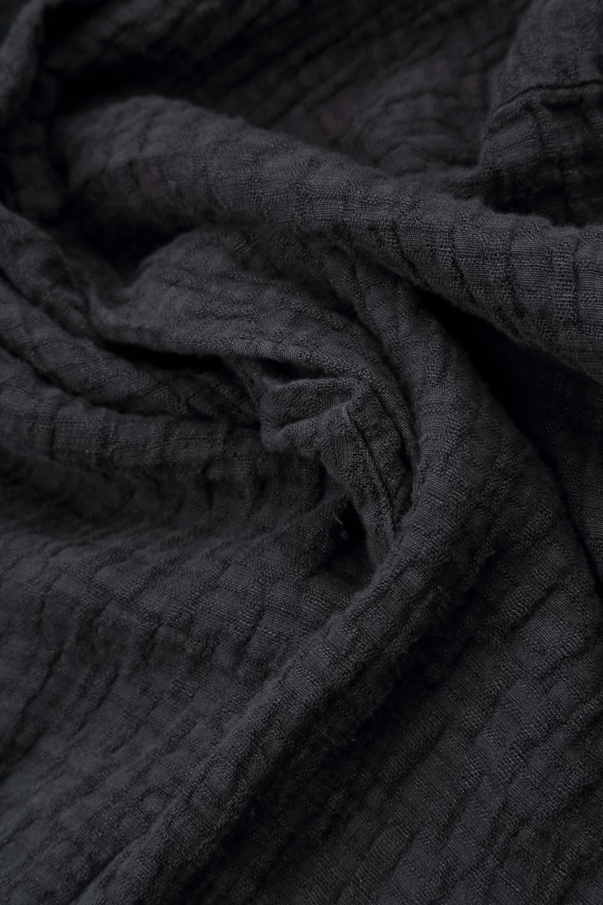 Graphite Textured Linen Trousers 4