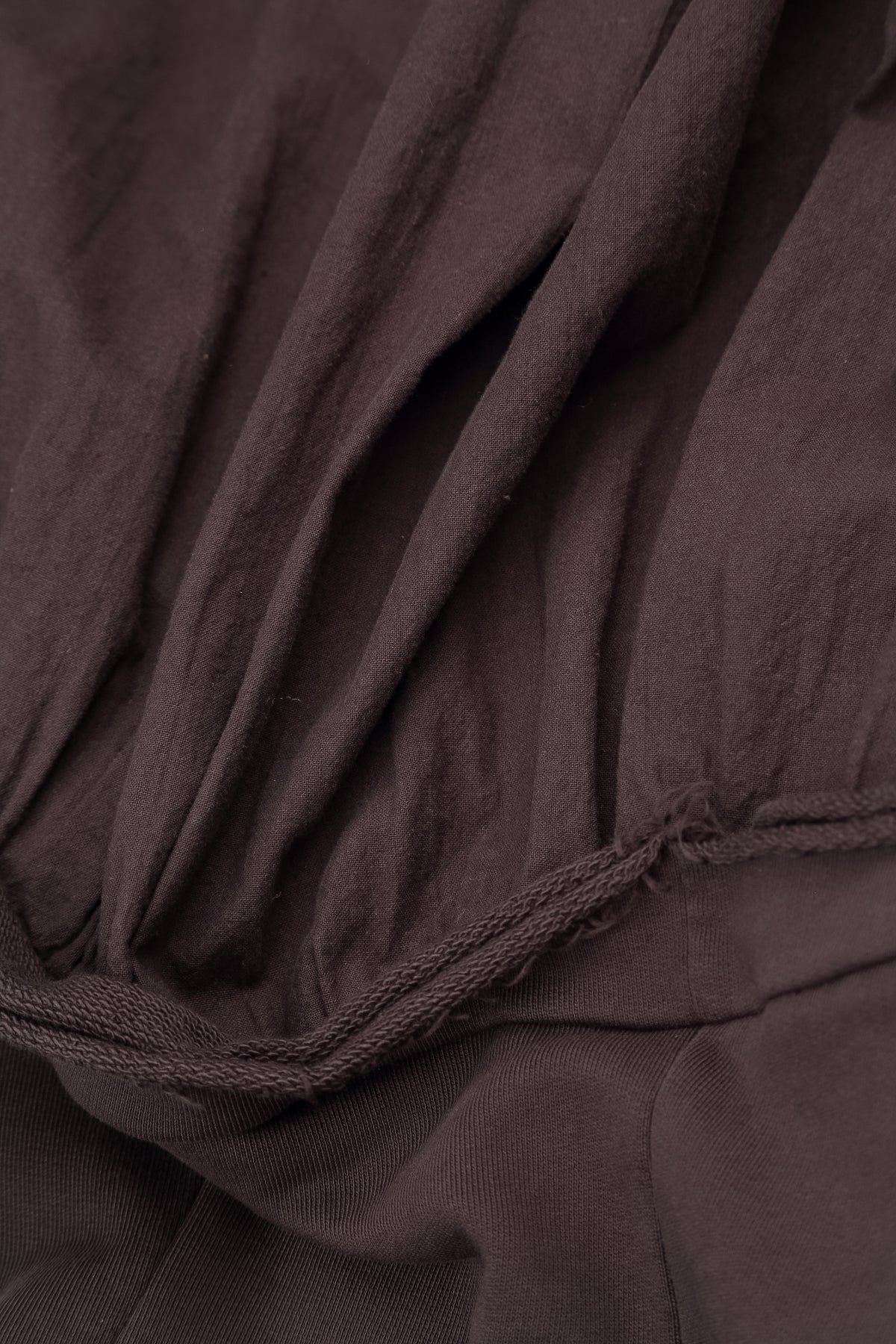 Hooded Truffle Brown Cotton Jacket Dress 5