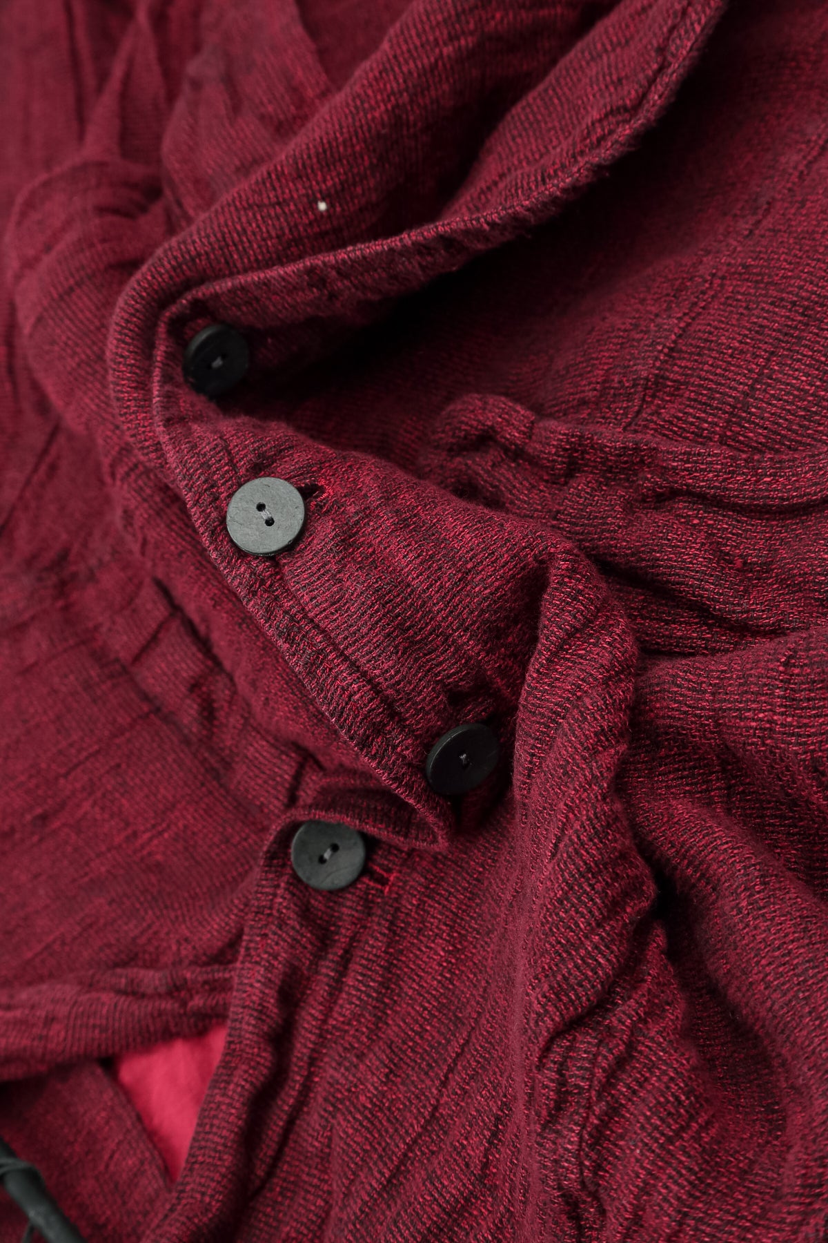 Lined Ruby Mélange Linen Jacket 5