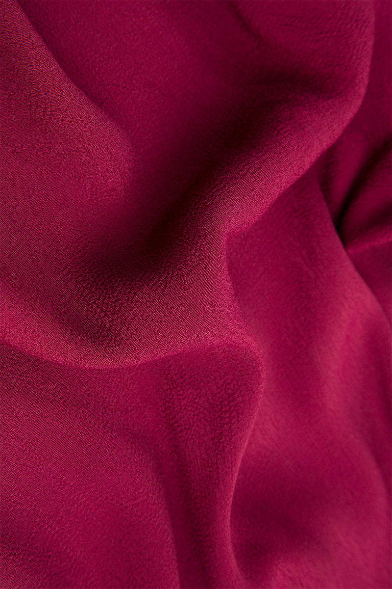 Sleeveless Claret Viscose Top 5