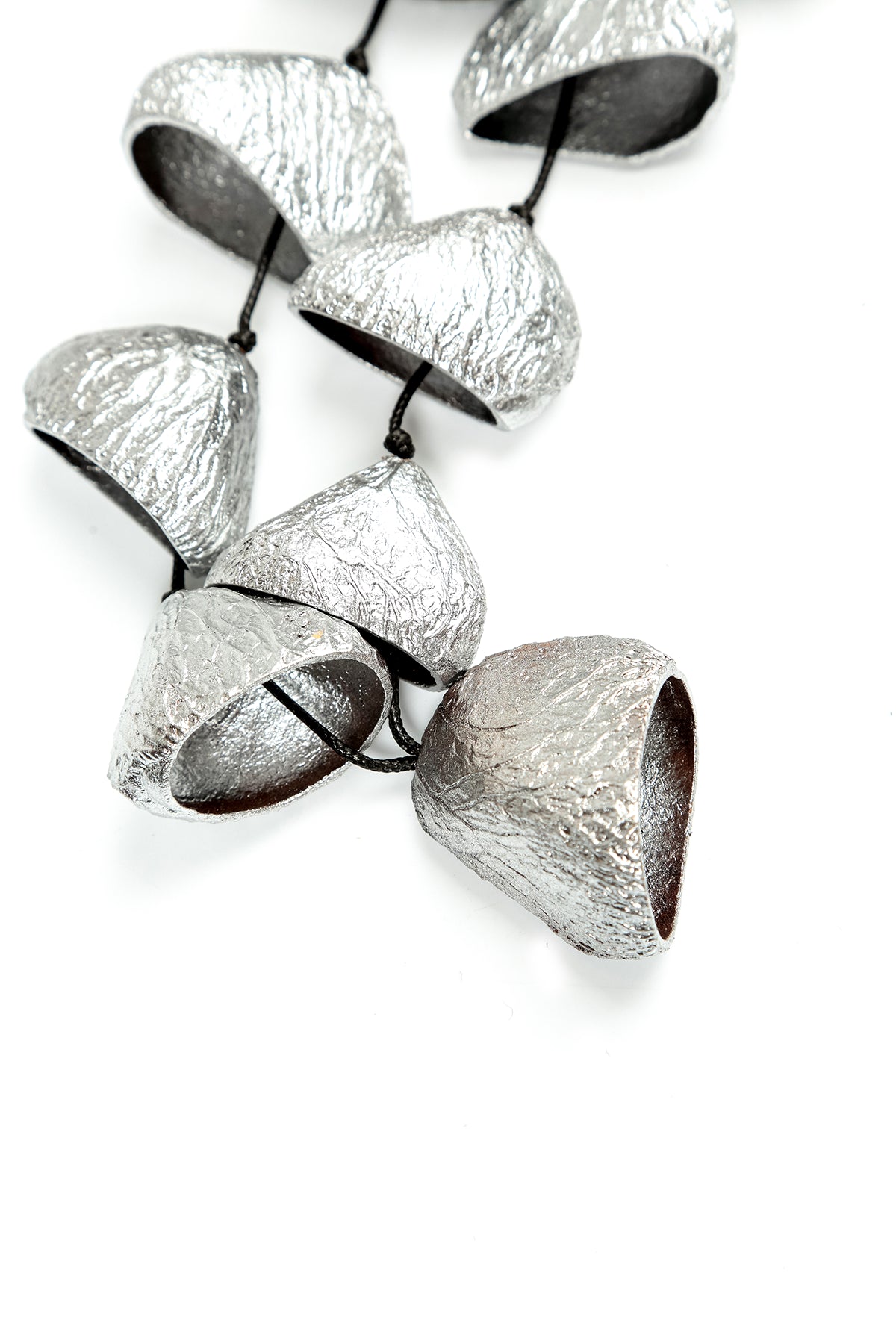 Statement-Halskette mit Mondmuschel