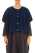 Royal Blue Teddy Cotton Gilet 1