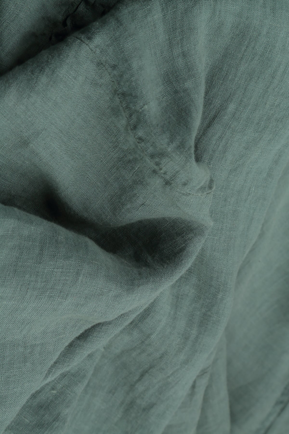 Robe longue en gaze de lin Sage