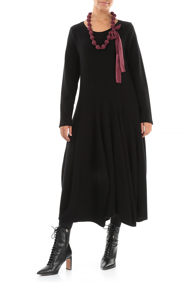 Merlot Silk Bead Necklace 2