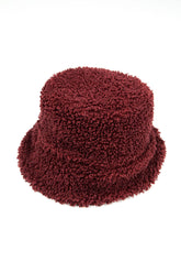 Merlot Teddy Cotton Bucket Hat 3