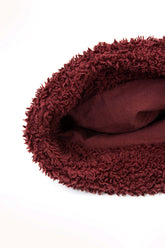 Merlot Teddy Cotton Bucket Hat 5