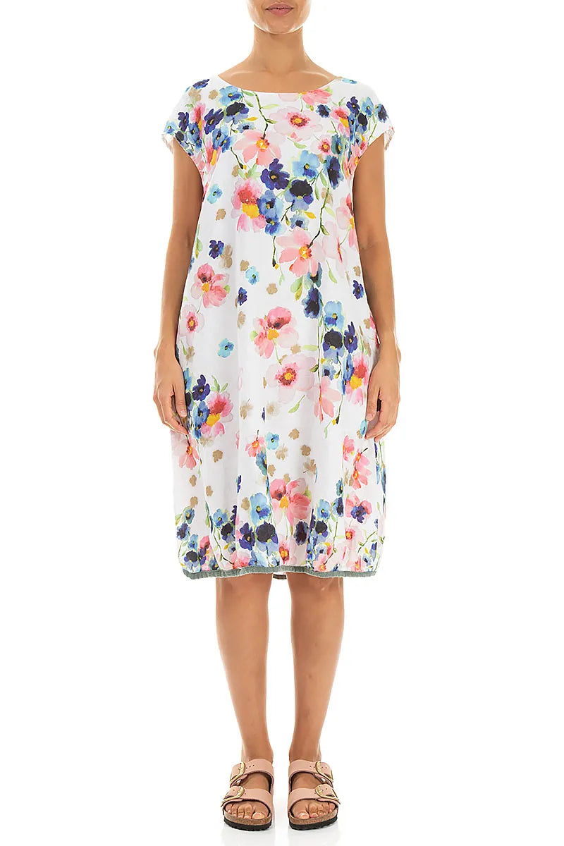 Midi-Leinenkleid „Primrose“
