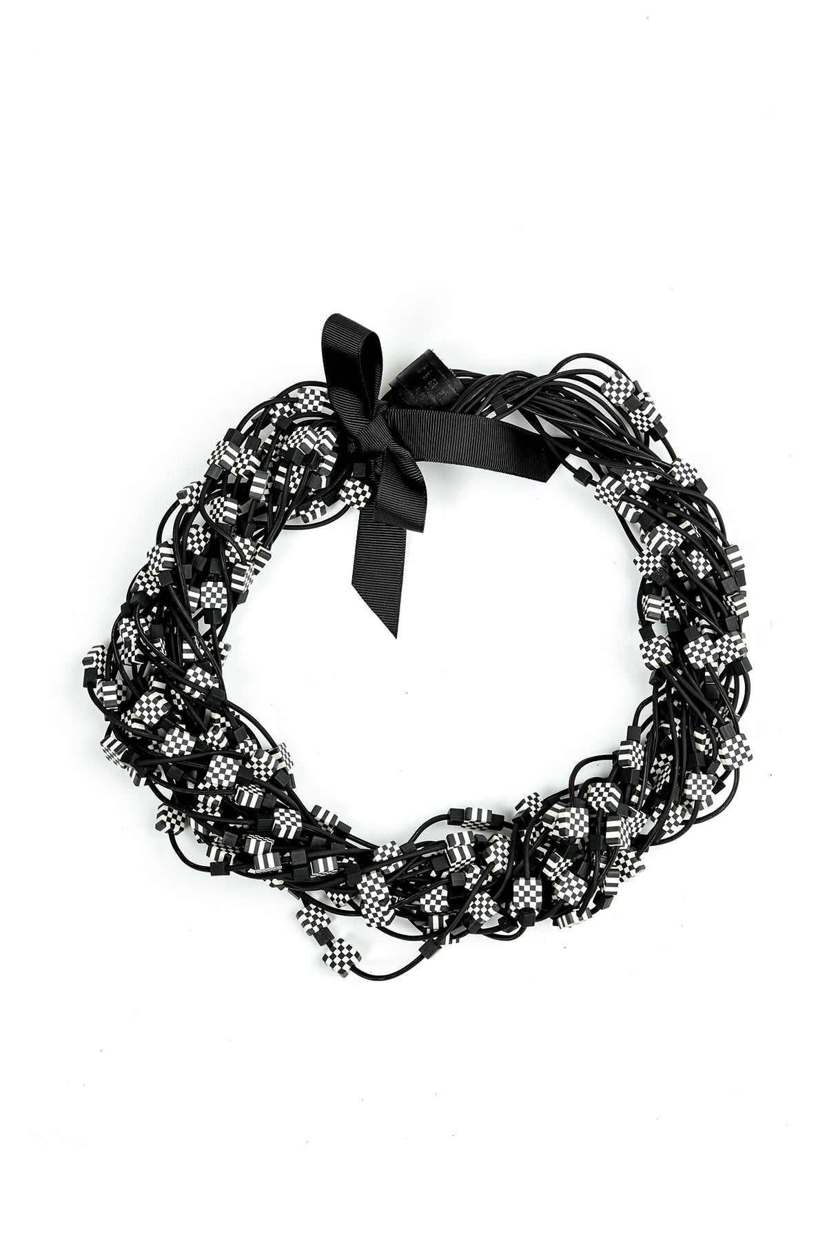 Monochrome Layer Clay Necklace 3