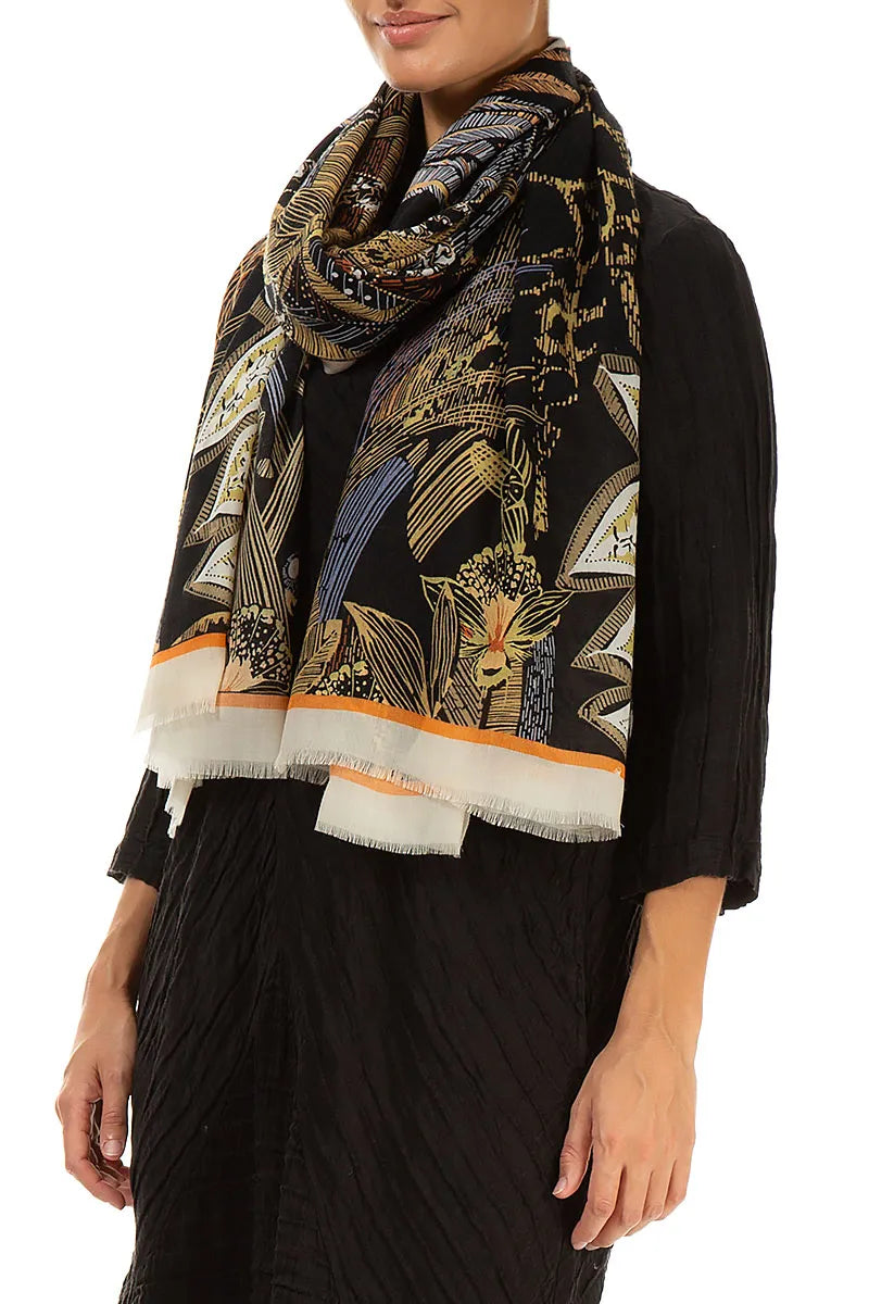 Mystical Cashmere Silk Scarf 4