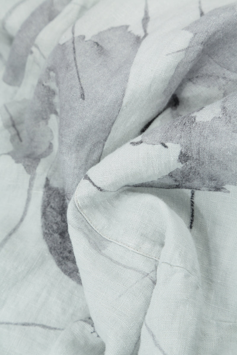 Open Light Grey Mirage Linen Jacket 5