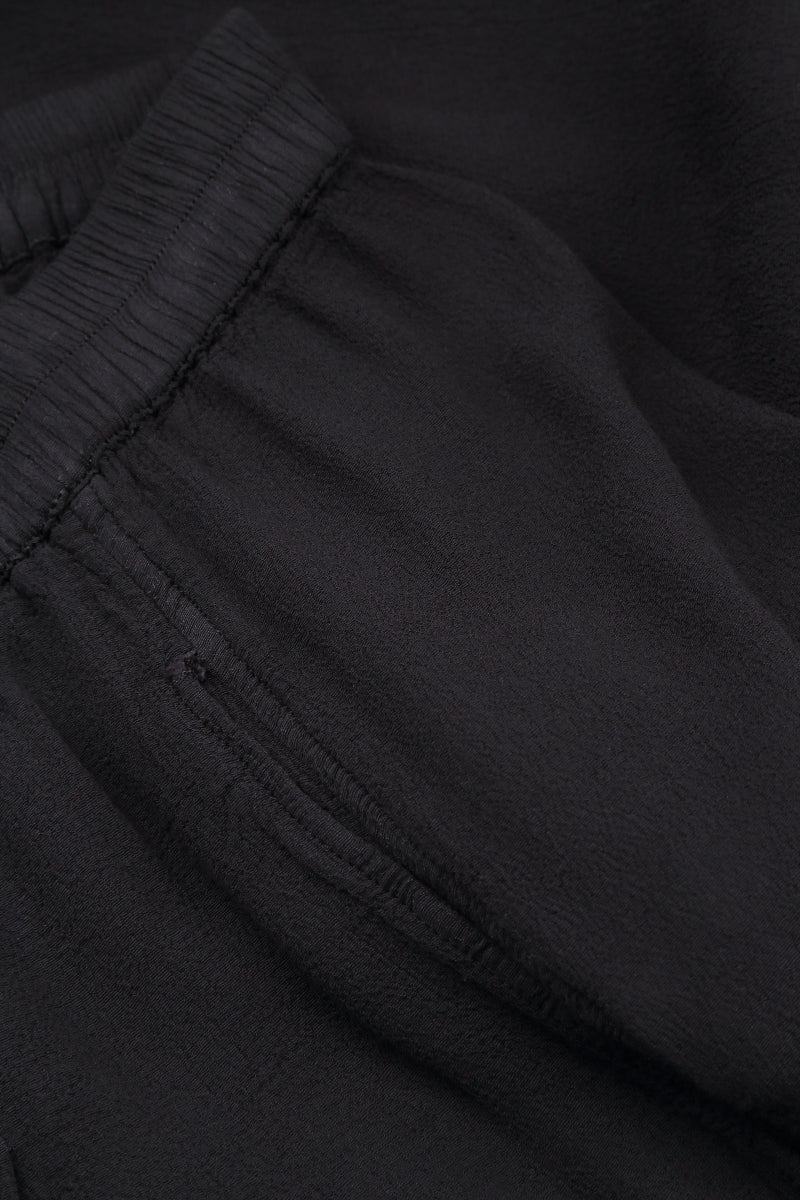 Relaxed Straight Graphite Viscose Trousers 4