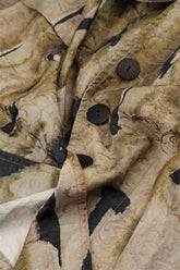 Short Terra Ornamented Silk Cotton Jacket 6