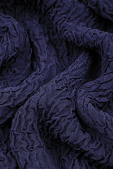 Loose Purple Crinkled Silk Shirt 5