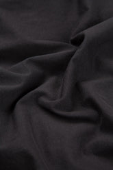 Short Black Cotton Tunic Dress 5