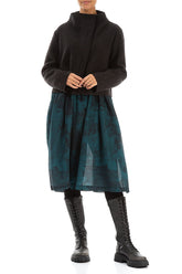 Short Dark Chocolate Plush Wool Cotton Jacket 4