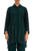 Side Pocket Emerald Silk Bamboo Shirt 1