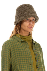 Silver Sage Teddy Cotton Bucket Hat 1