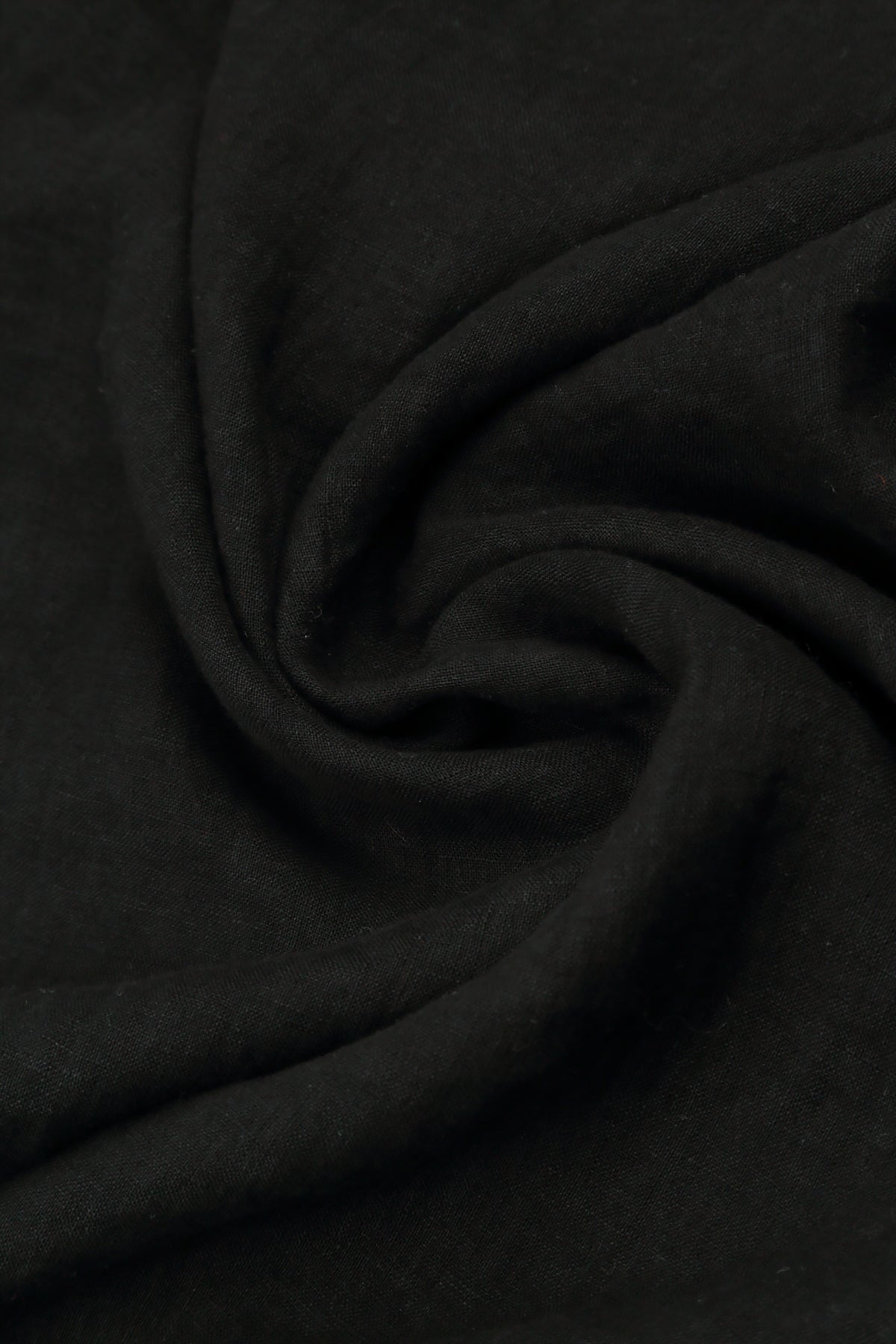 Sleeveless Flared Black Linen Top 5