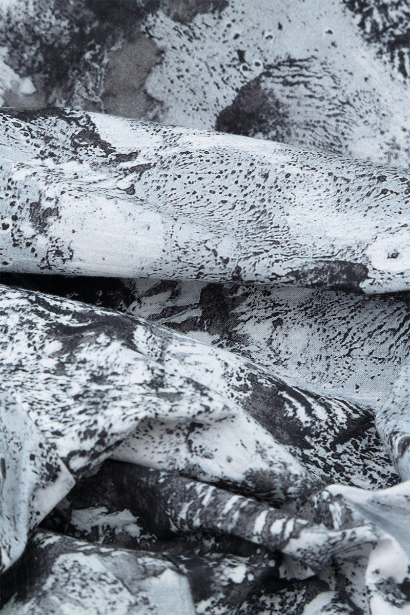 Sleeveless V-Neck Alabaster Silk Cotton Blouse 6