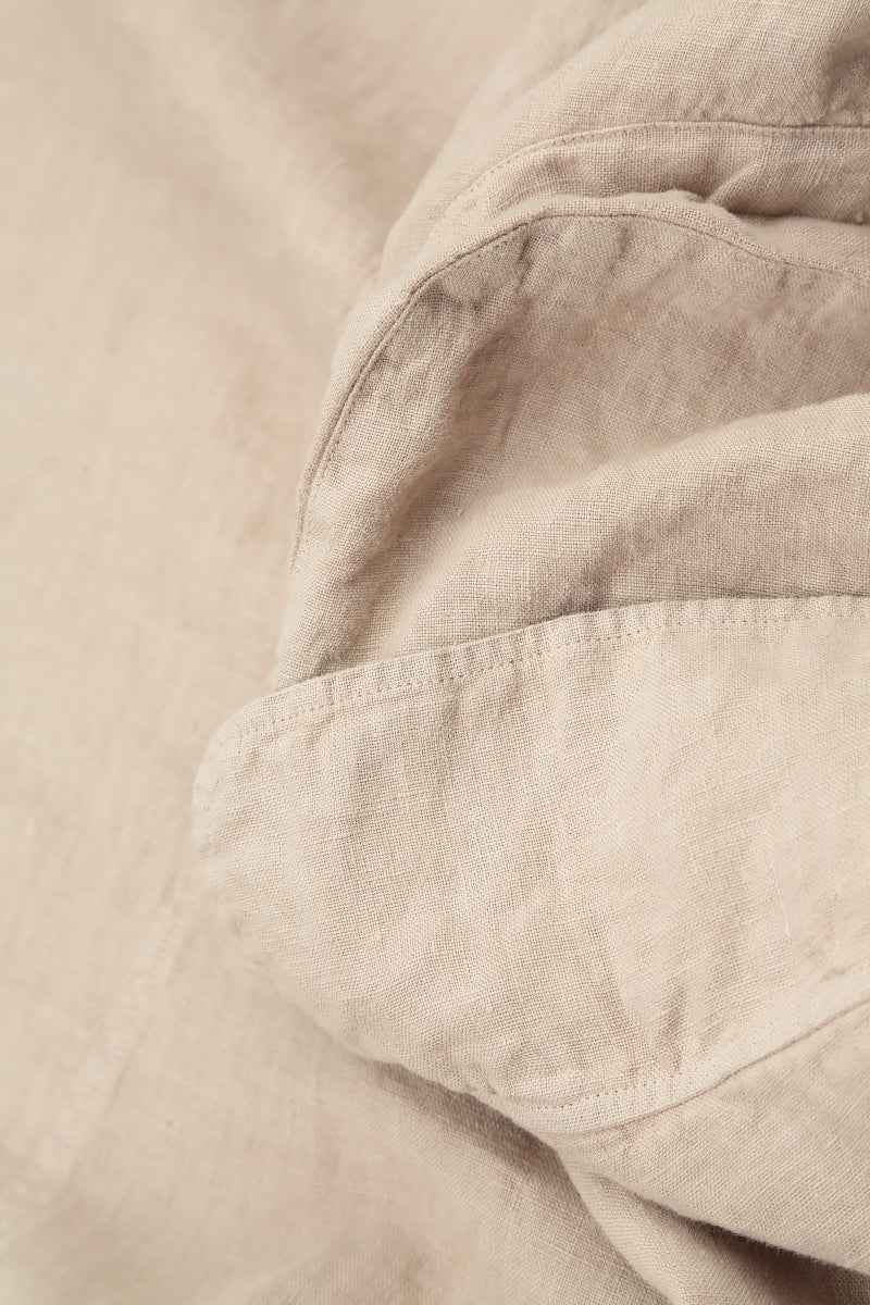 Strappy Beige Linen Jumpsuit 5