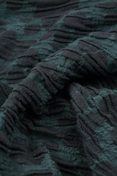 Taper Forest Grey Circle Silk Linen Trousers 5