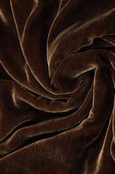 Taper Golden Sage Silk Velvet Trousers 6