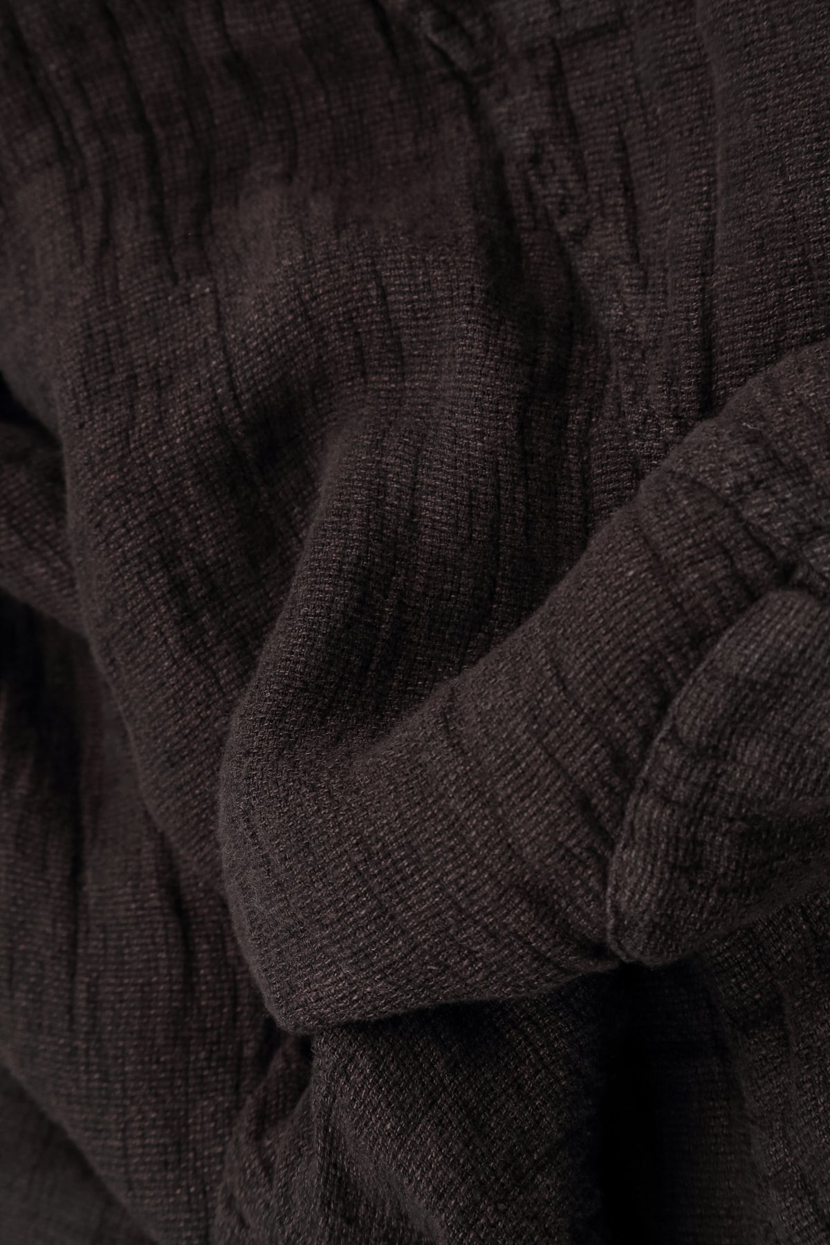 Truffle Brown Mélange Linen Smock Dress 5