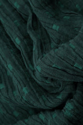 Twin Pockets Emerald Textured Linen Tunic 5