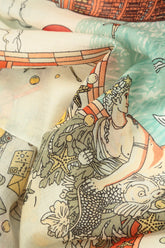 Venetian Voyage Cashmere Silk Scarf 4