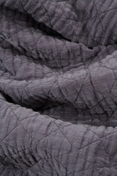 Vintage Violet Quilted Silk Pinafore Dress 5