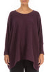 Wide Boxy Mulberry Wool Sweater 1