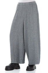 Wide Grey Wool Trousers 3
