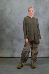 Silver Sage Mélange Linen Hoodie 7