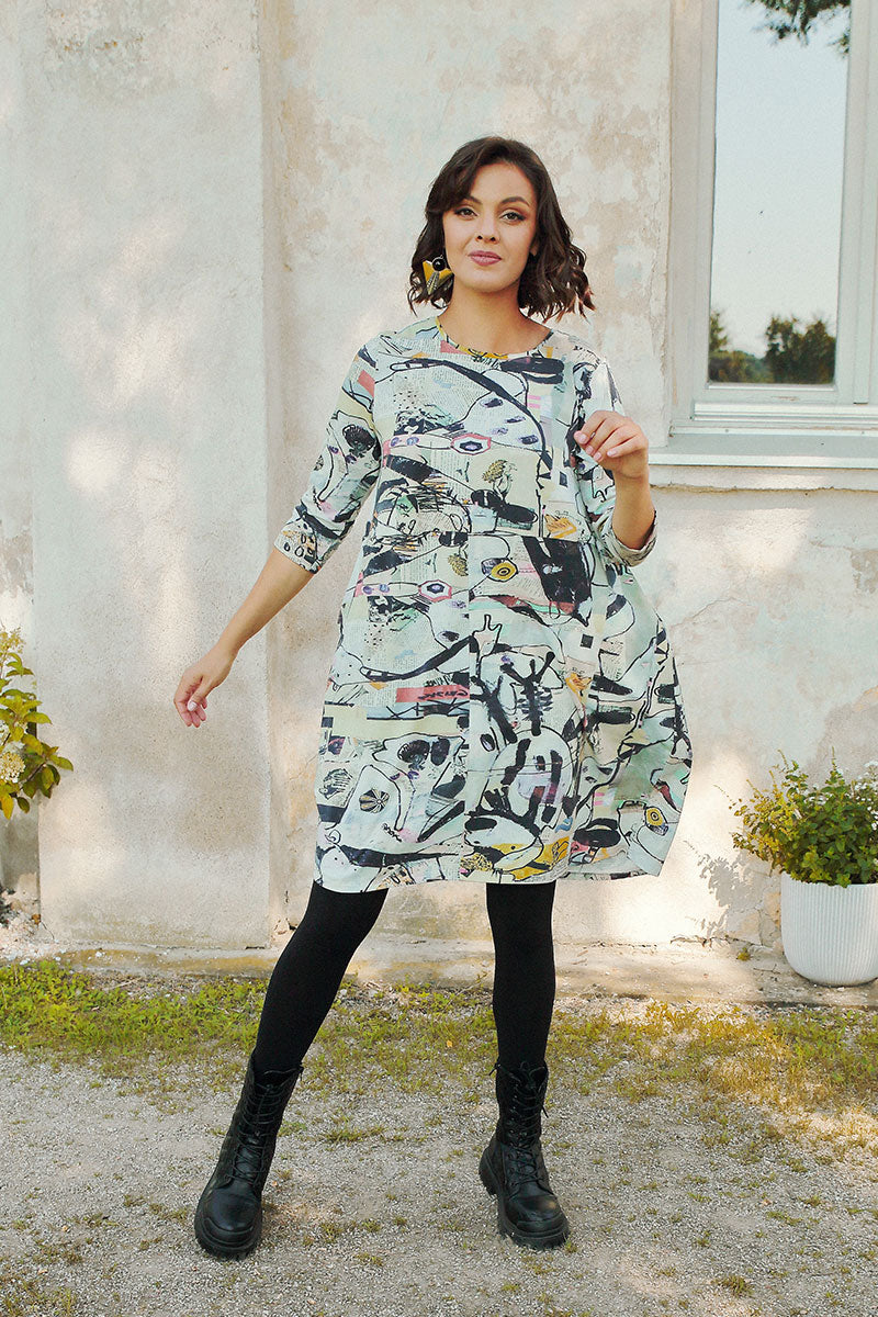 Balloon Artful Elements Cotton Dress 6