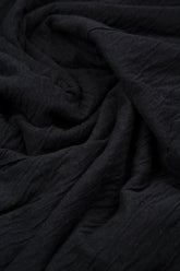 Adjustable Collar Grey Wavy Cotton Jacket 6