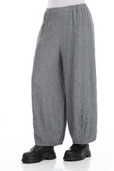 Loose Grey Wool Trousers 3