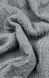 Loose Grey Wool Trousers 4